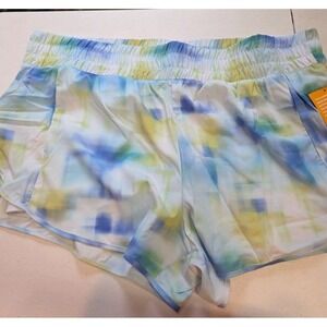AVIA Bike Shorts XXXL 22, Lined Shorts NWT Zipper Back‎ Pocket  Tie Dyed